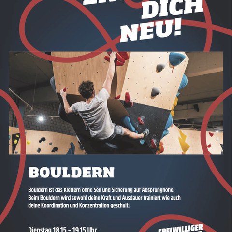 FSS SEK1 PosterA4 2025 Winter Bouldern. Vergrösserte Ansicht