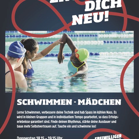 FSS SEK1 PosterA4 2025 Winter Schwimmen Mädchen. pdf. Vergrösserte Ansicht