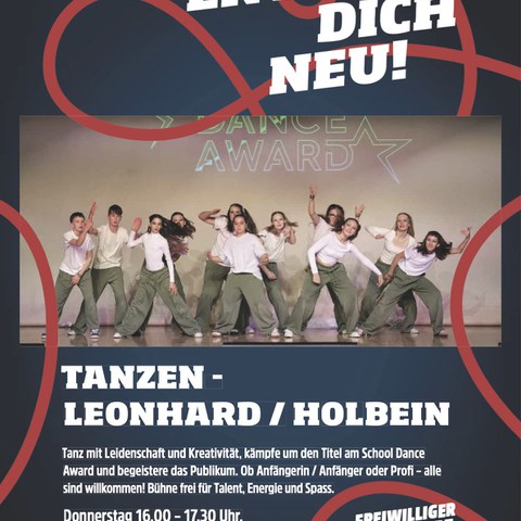 FSS SEK1 PosterA4 2025 Winter Tanzen Leo Holbein. Vergrösserte Ansicht