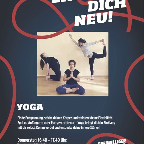 FSS SEK1 PosterA4 2025 Winter Yoga. Vergrösserte Ansicht