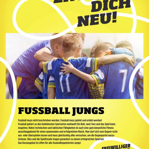 Fussball J. Vergrösserte Ansicht
