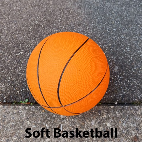 Basketball soft. Vergrösserte Ansicht