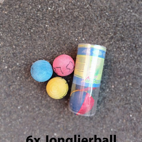 Jonglierbälle. Vergrösserte Ansicht