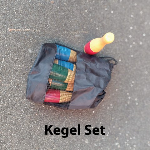 Kegel Set. Vergrösserte Ansicht