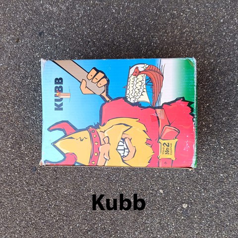 Kubb. Vergrösserte Ansicht