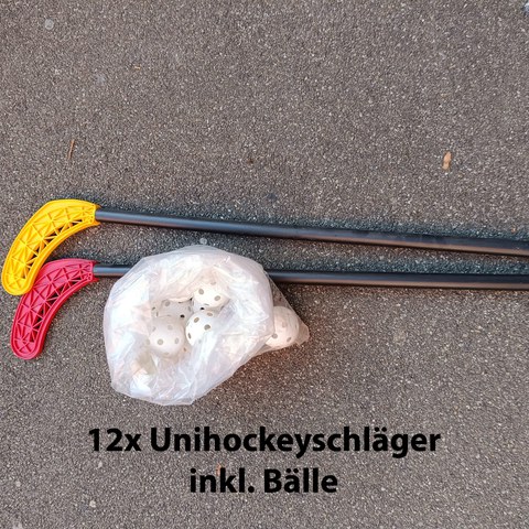 Unihockeyschläger. Vergrösserte Ansicht